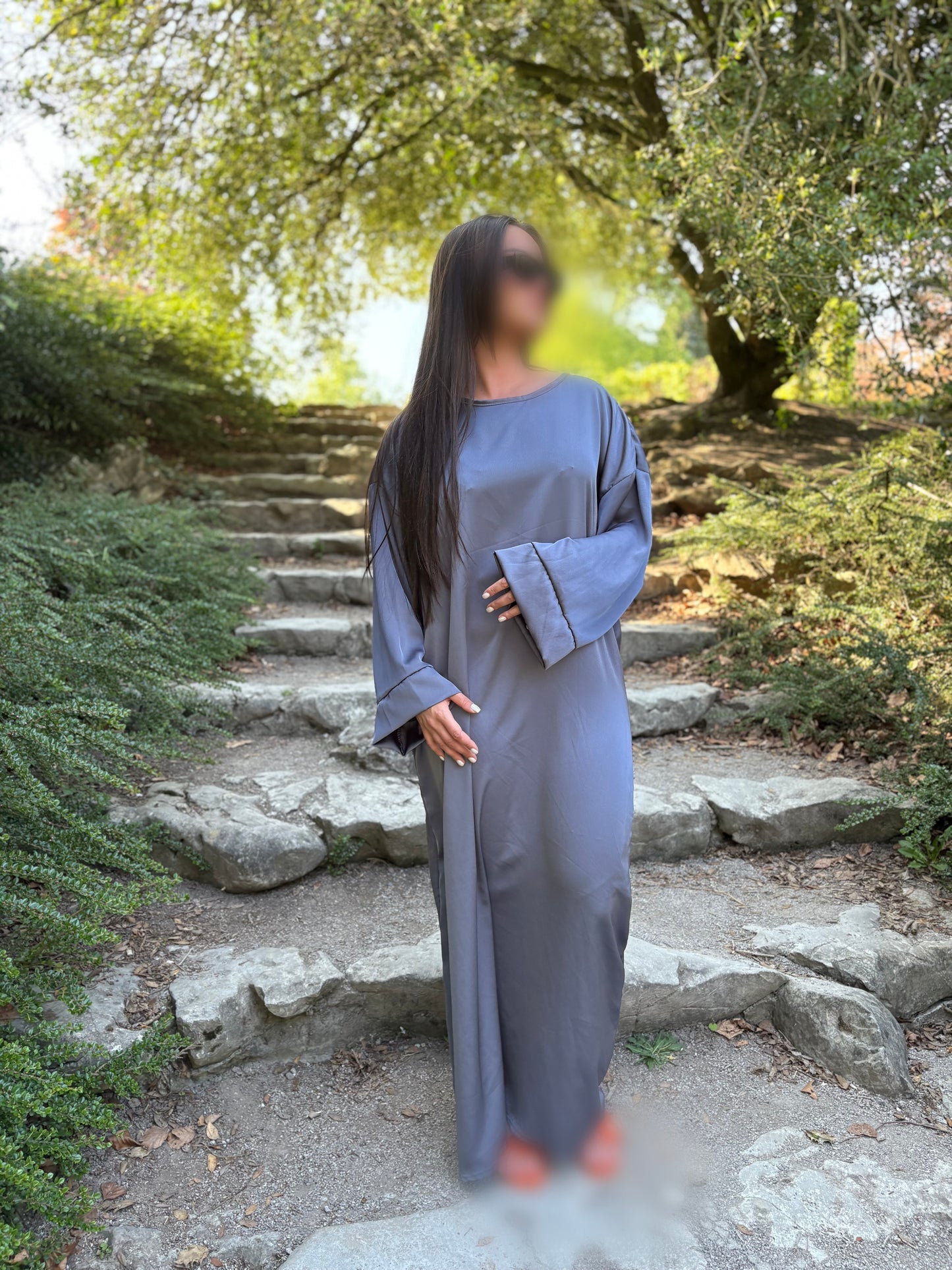 Abaya Sabrina Grise